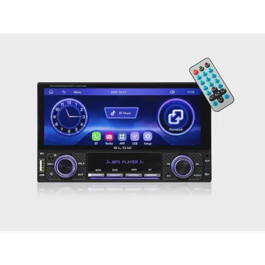 BLOW Auto radio AVH-686B, 2 DIN, zaslon 6,86", Bluetooth, USB, microSD, RDS, MP3